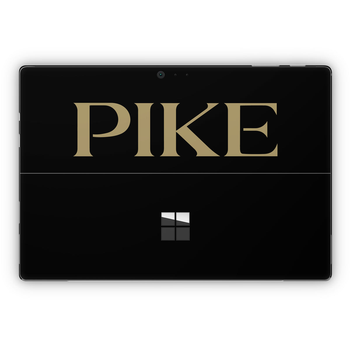 Pi Kappa Alpha PIKE Logo Black - Microsoft Surface Pro Skin