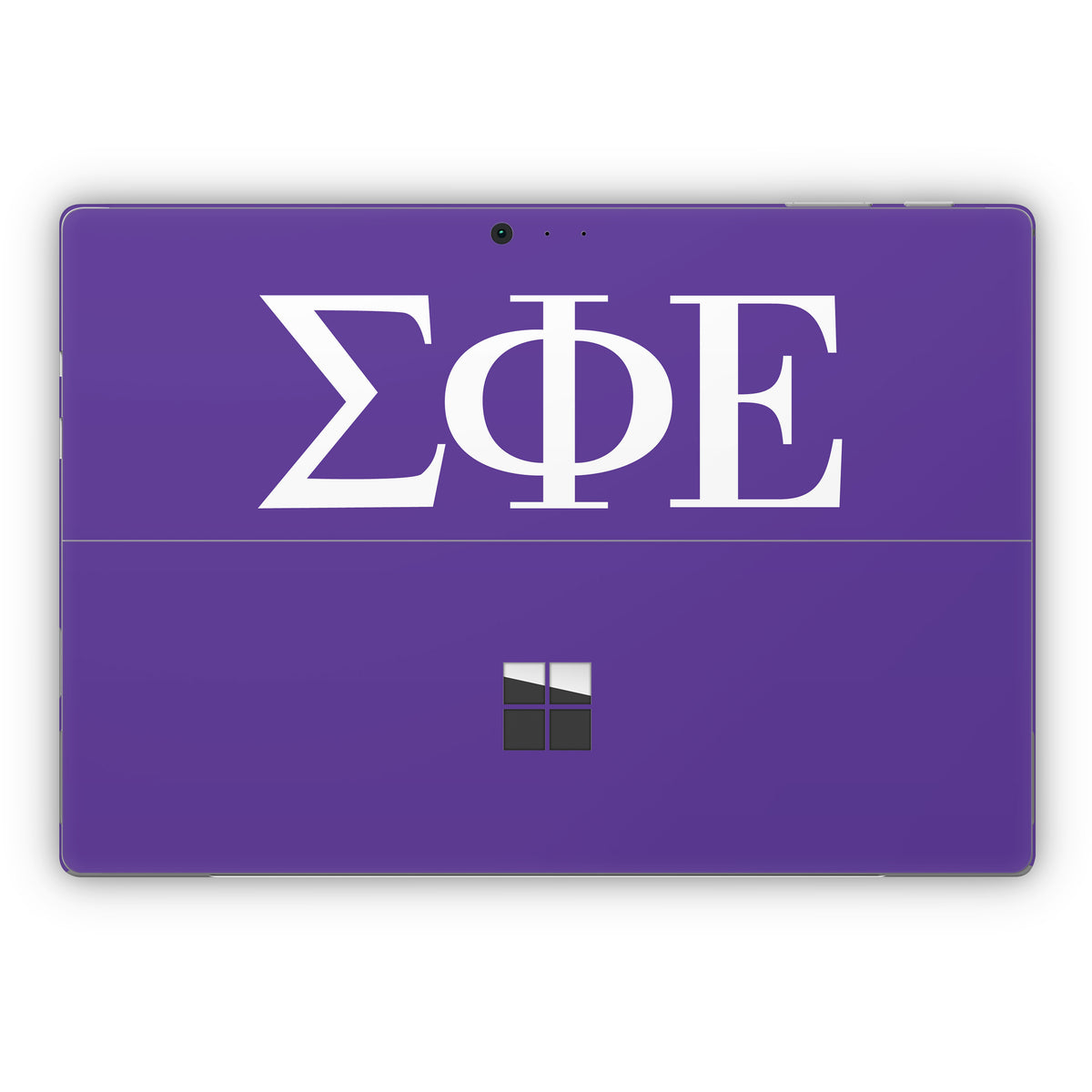 Sigma Phi Epsilon Greek Letters Purple - Microsoft Surface Pro Skin