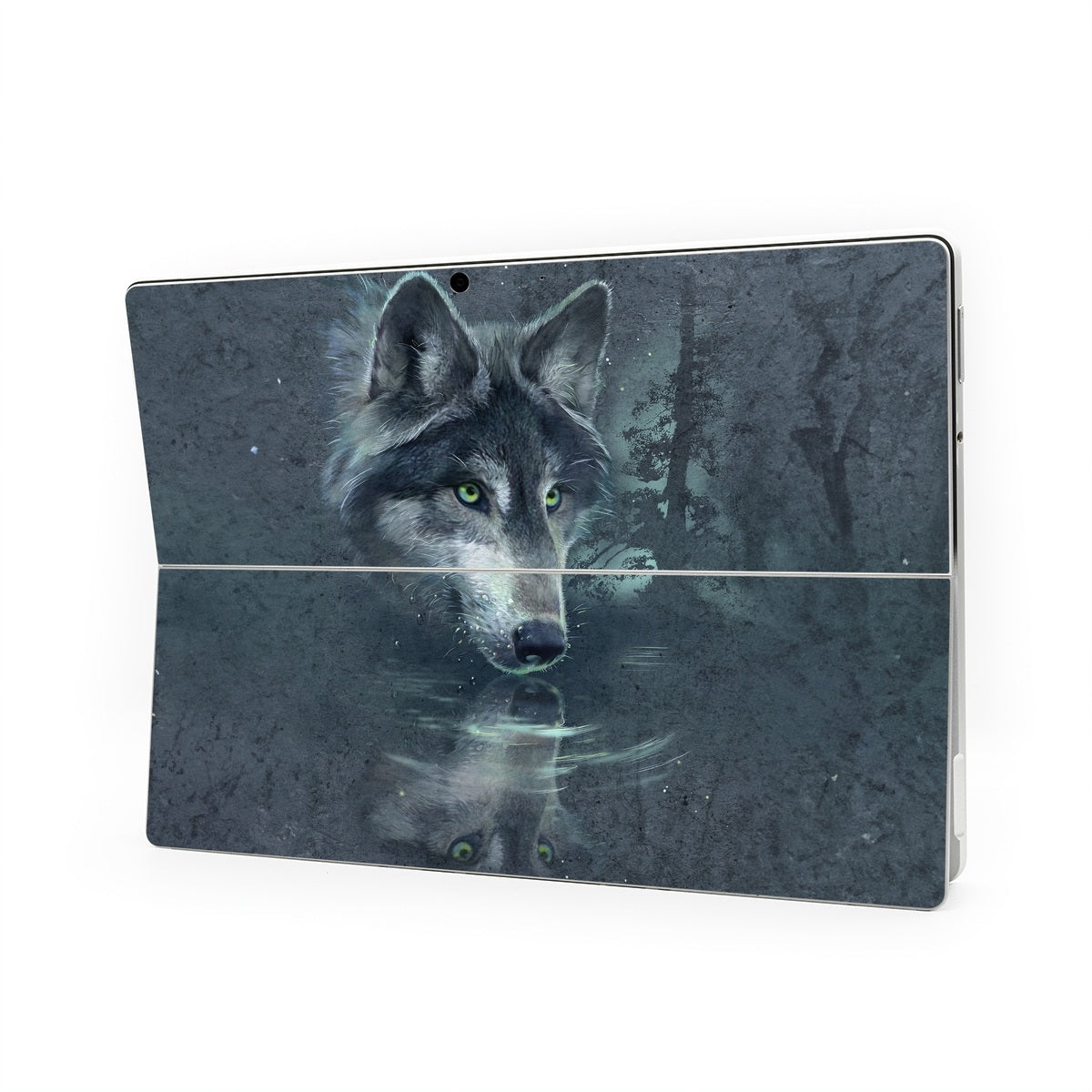 Wolf Reflection - Microsoft Surface Pro Skin