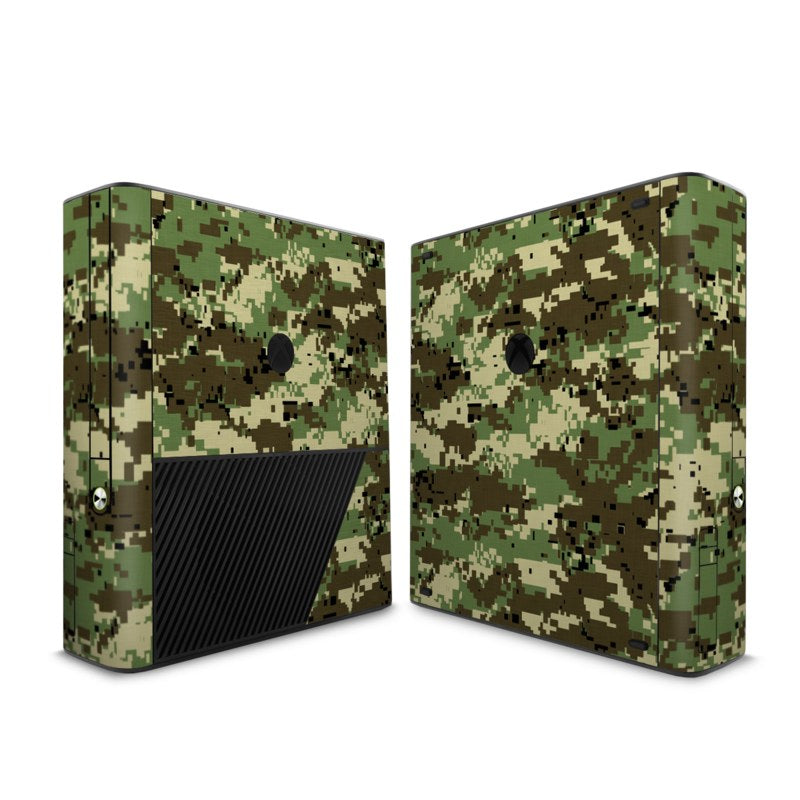 Digital Woodland Camo - Microsoft Xbox 360 E Skin