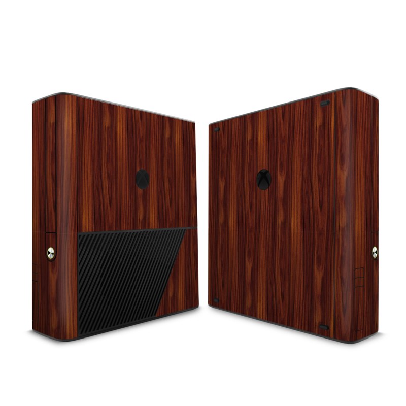 Dark Rosewood - Microsoft Xbox 360 E Skin