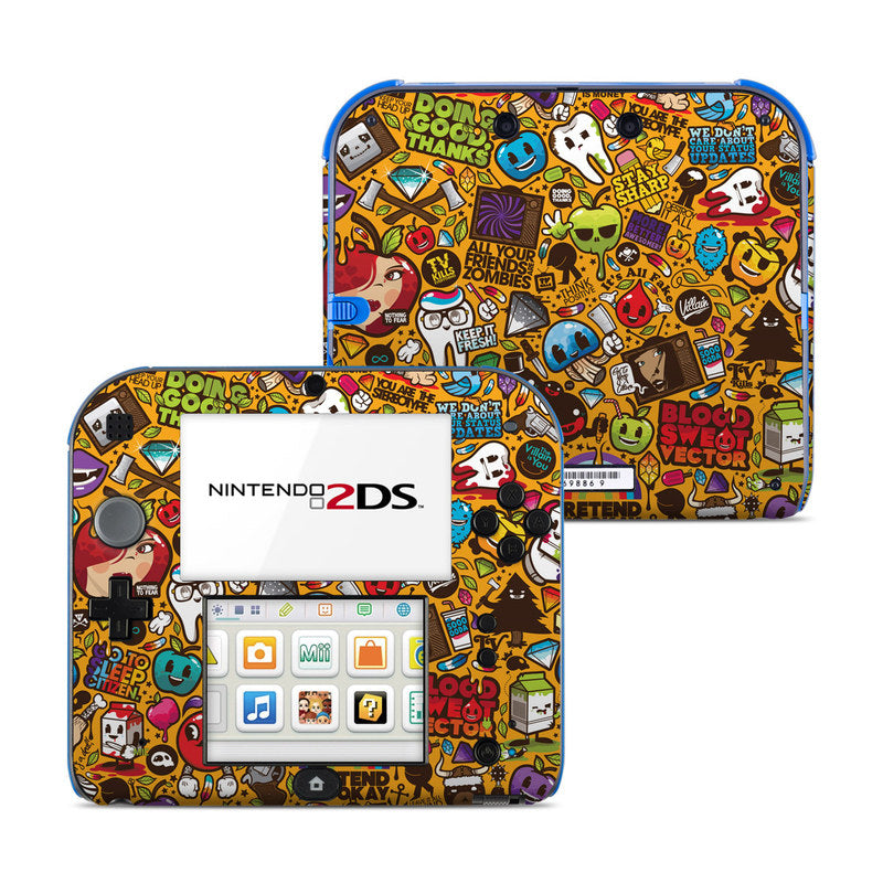 Psychedelic - Nintendo 2DS Skin