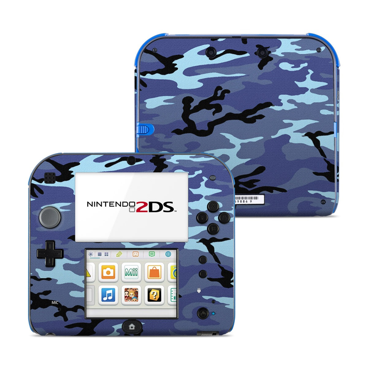Sky Camo - Nintendo 2DS Skin
