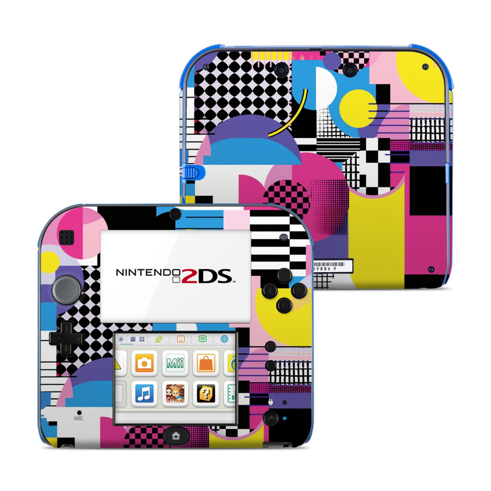 Totally Rad - Nintendo 2DS Skin