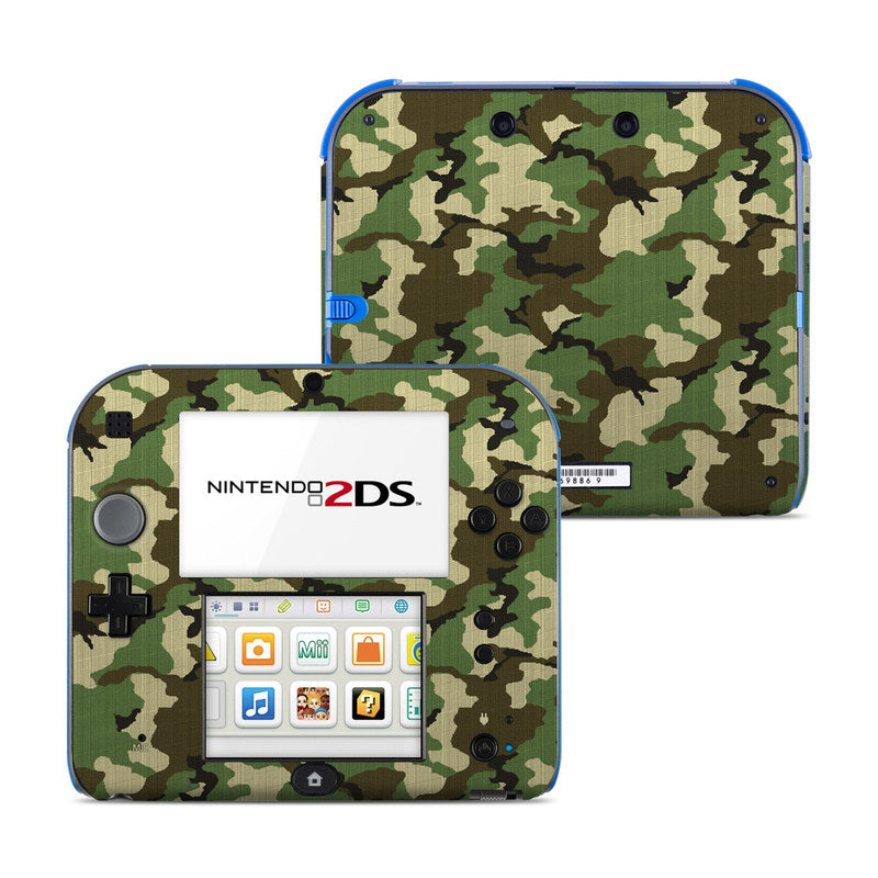 Woodland Camo - Nintendo 2DS Skin