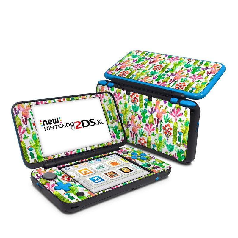 Cacti Garden - Nintendo 2DS XL Skin