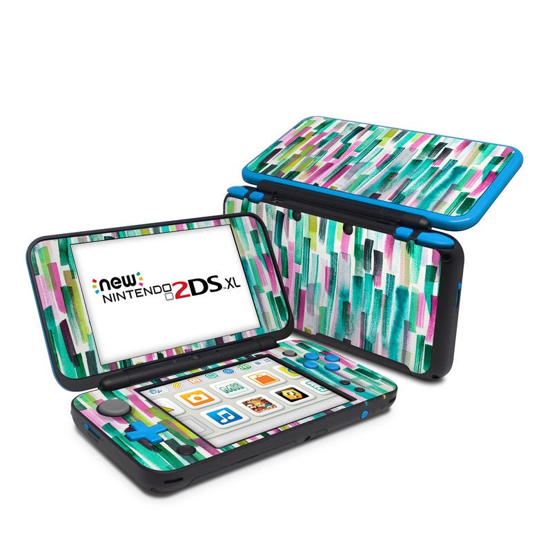 Colorful Brushstrokes - Nintendo 2DS XL Skin