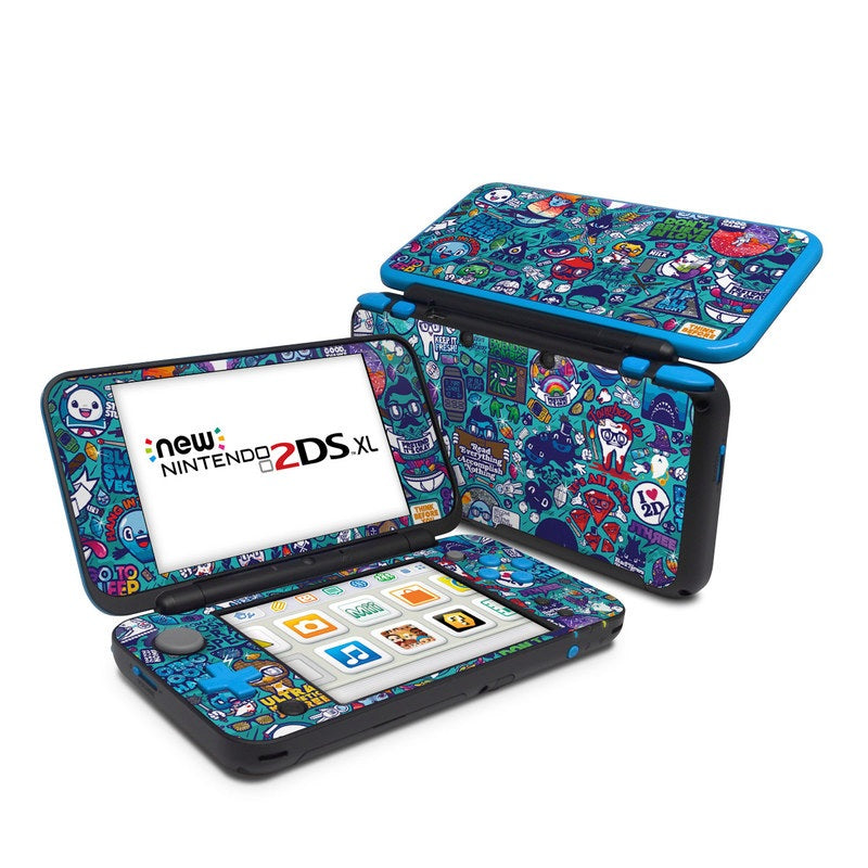 Cosmic Ray - Nintendo 2DS XL Skin