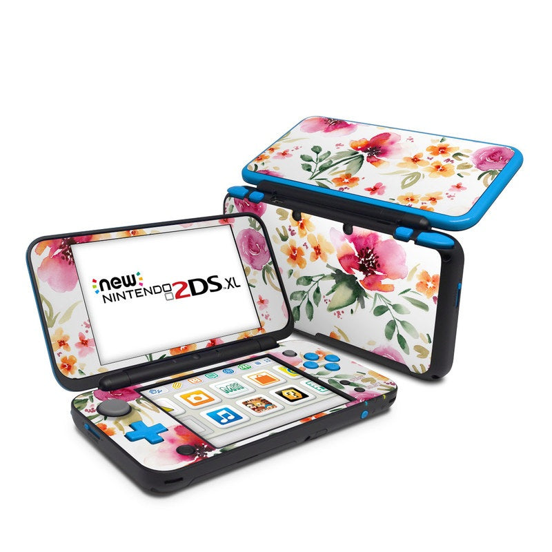 Fresh Flowers - Nintendo 2DS XL Skin