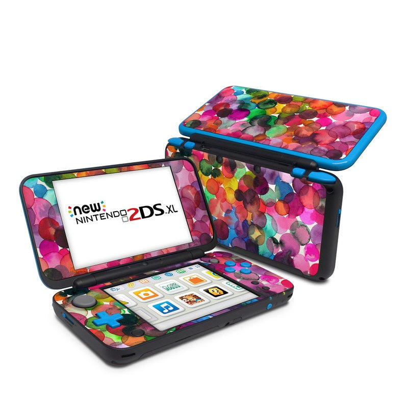 Watercolor Drops - Nintendo 2DS XL Skin