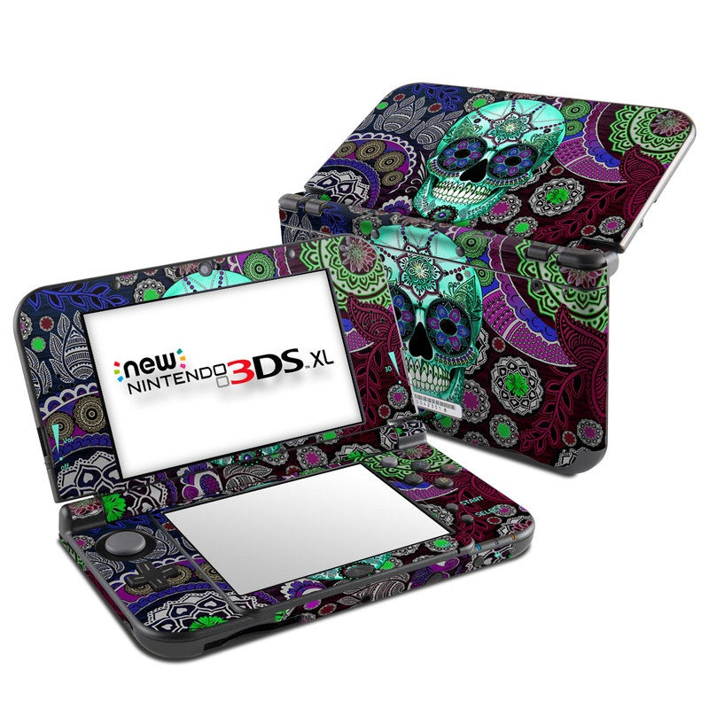 Sugar Skull Sombrero - Nintendo New 3DS XL Skin
