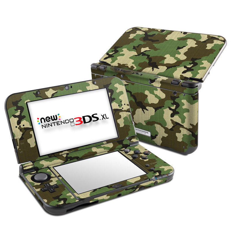 Woodland Camo - Nintendo New 3DS XL Skin