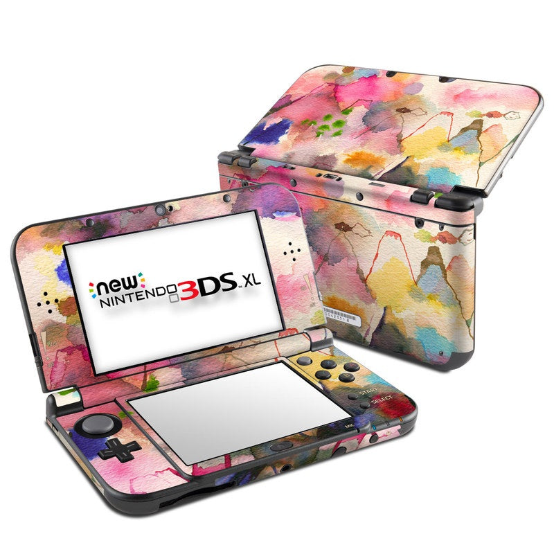 Watercolor Mountains - Nintendo New 3DS XL Skin