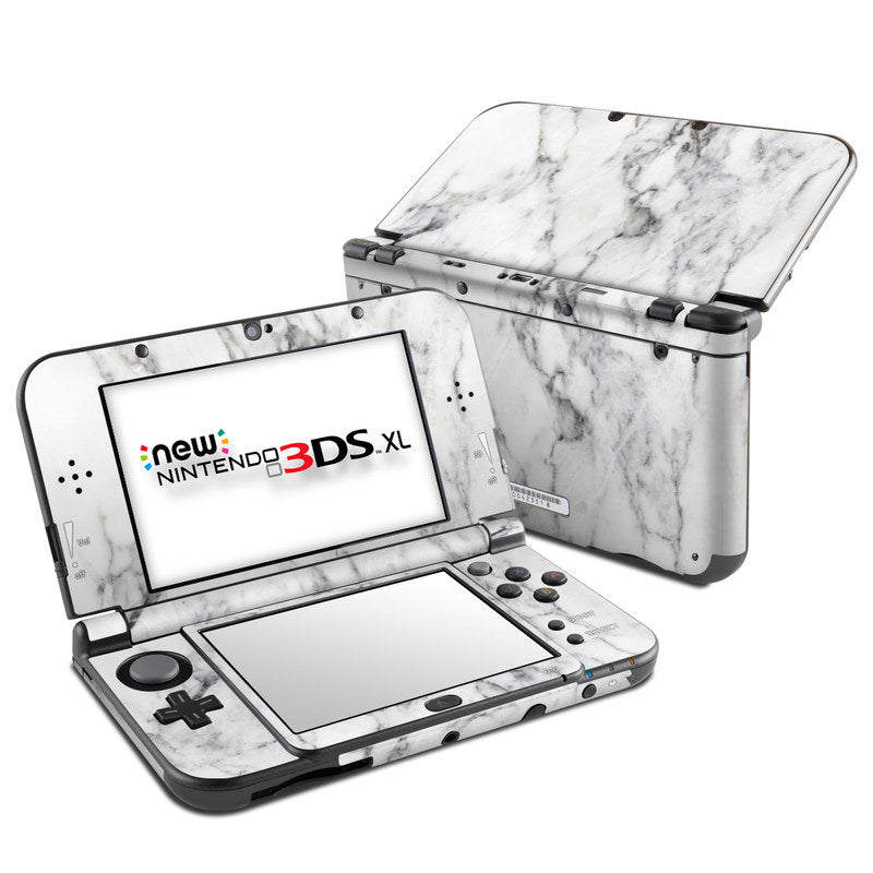 White Marble - Nintendo New 3DS XL Skin