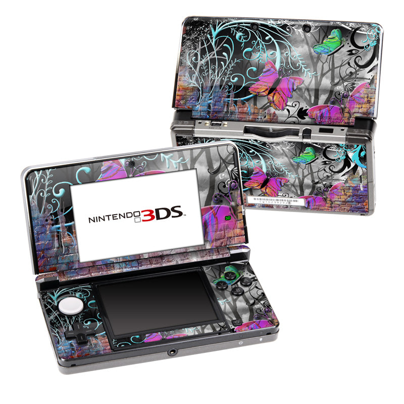 Butterfly Wall - Nintendo 3DS Skin