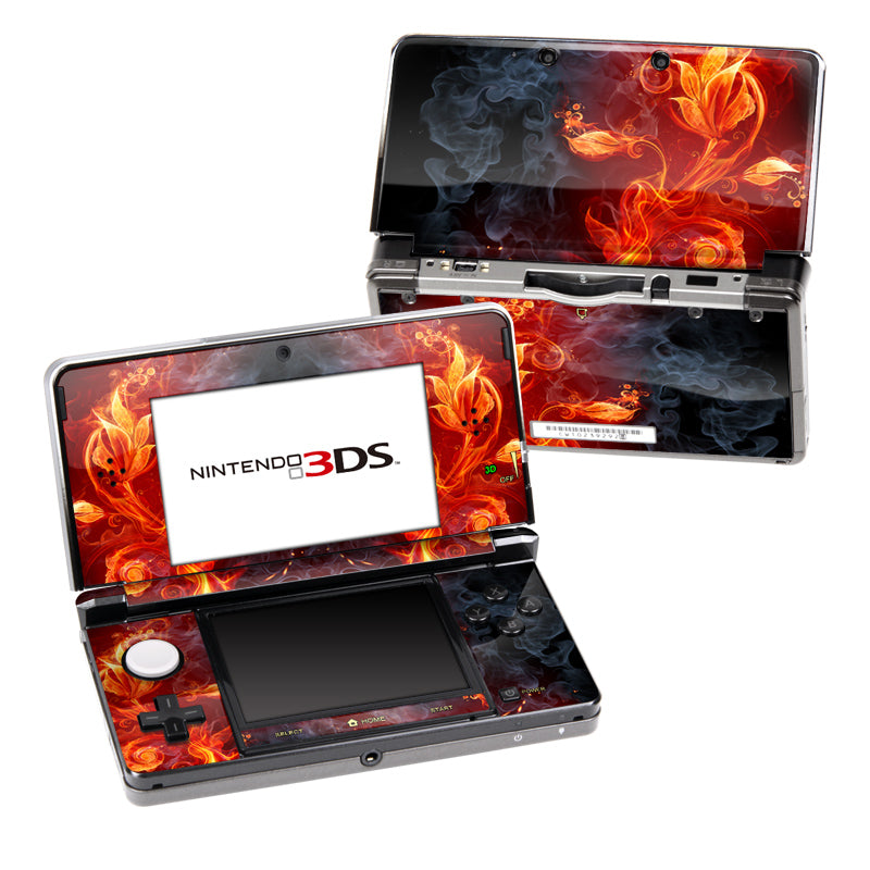 Flower Of Fire - Nintendo 3DS Skin