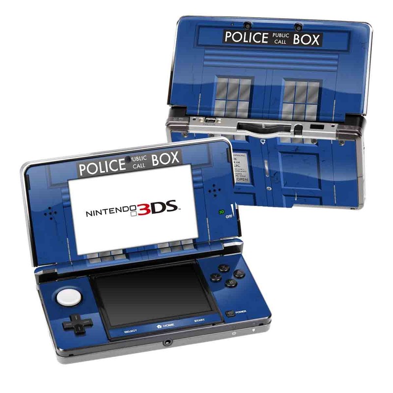 Police Box - Nintendo 3DS Skin