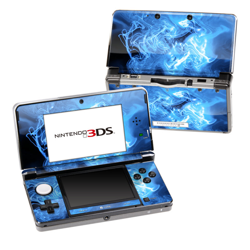 Blue Quantum Waves - Nintendo 3DS Skin