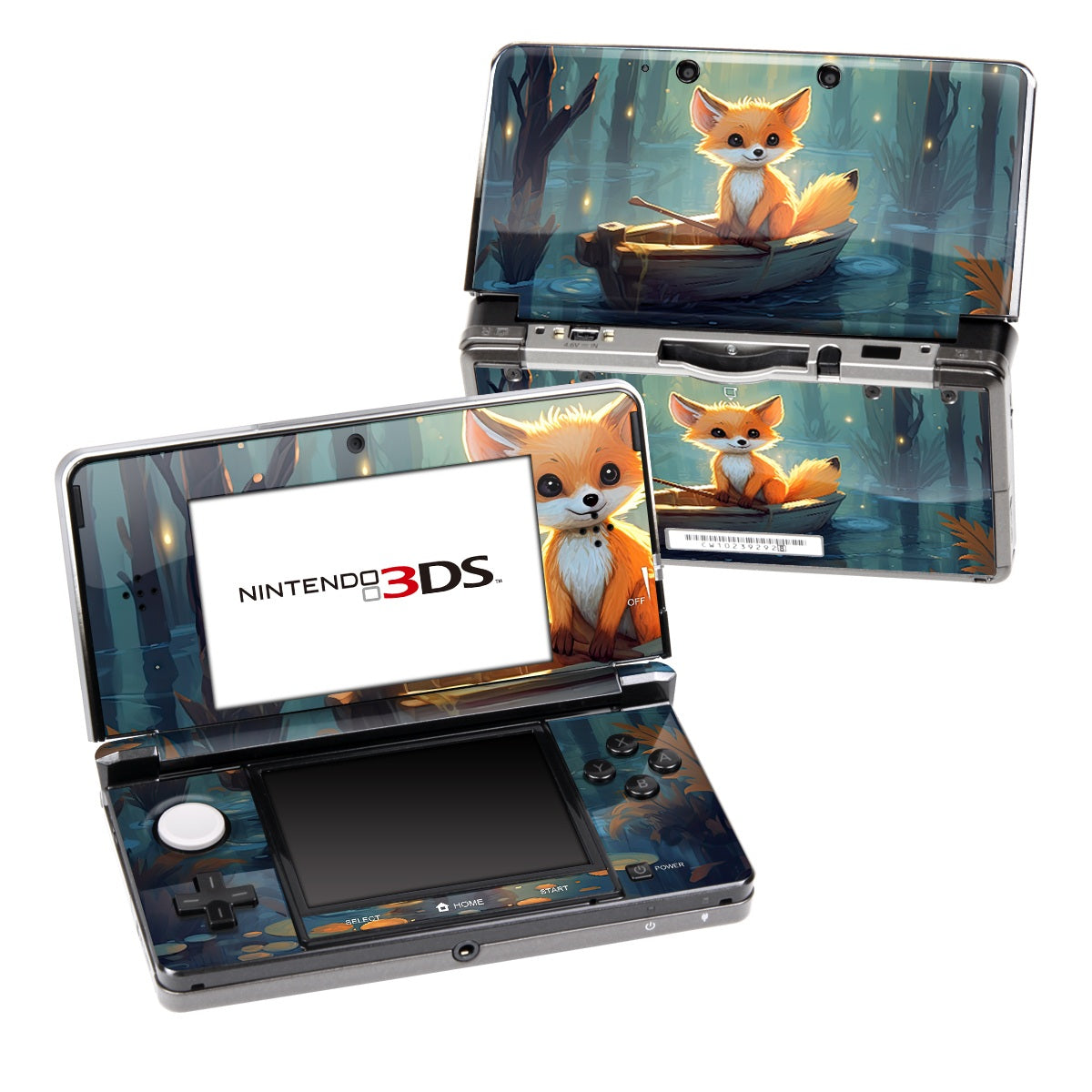 Rowan D Fox - Nintendo 3DS Skin