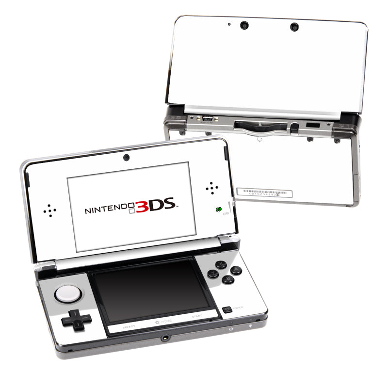 Solid State White - Nintendo 3DS Skin