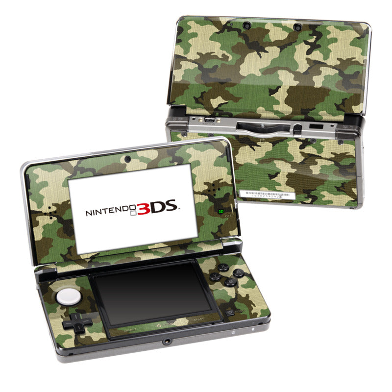 Woodland Camo - Nintendo 3DS Skin