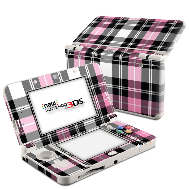 Pink Plaid - Nintendo 3DS 2015 Skin