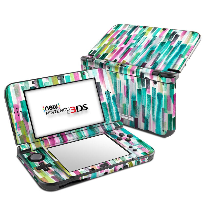 Colorful Brushstrokes - Nintendo 3DS LL Skin