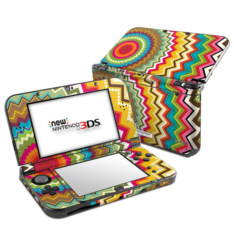 Mosaic Burst - Nintendo 3DS LL Skin