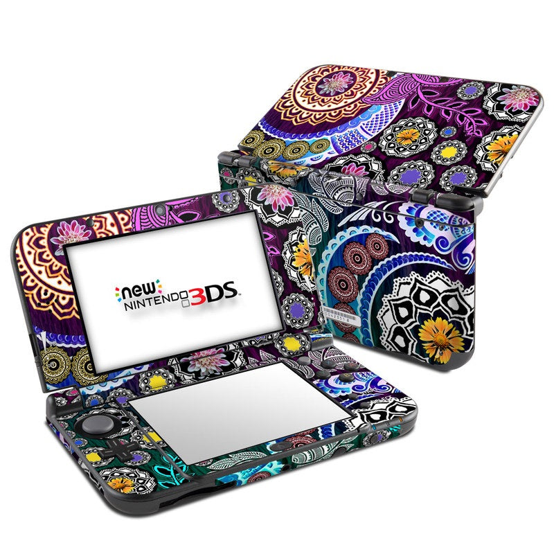 Mehndi Garden - Nintendo 3DS LL Skin
