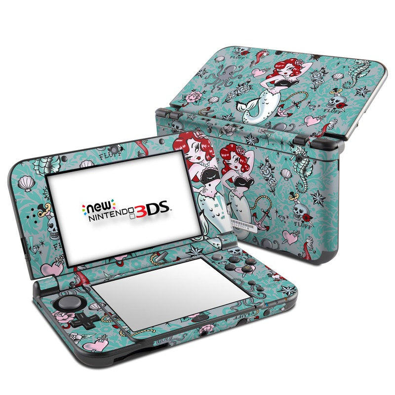 Molly Mermaid - Nintendo 3DS LL Skin