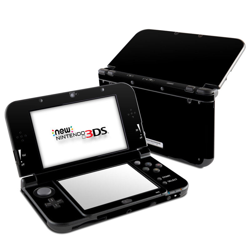 Solid State Black - Nintendo 3DS LL Skin