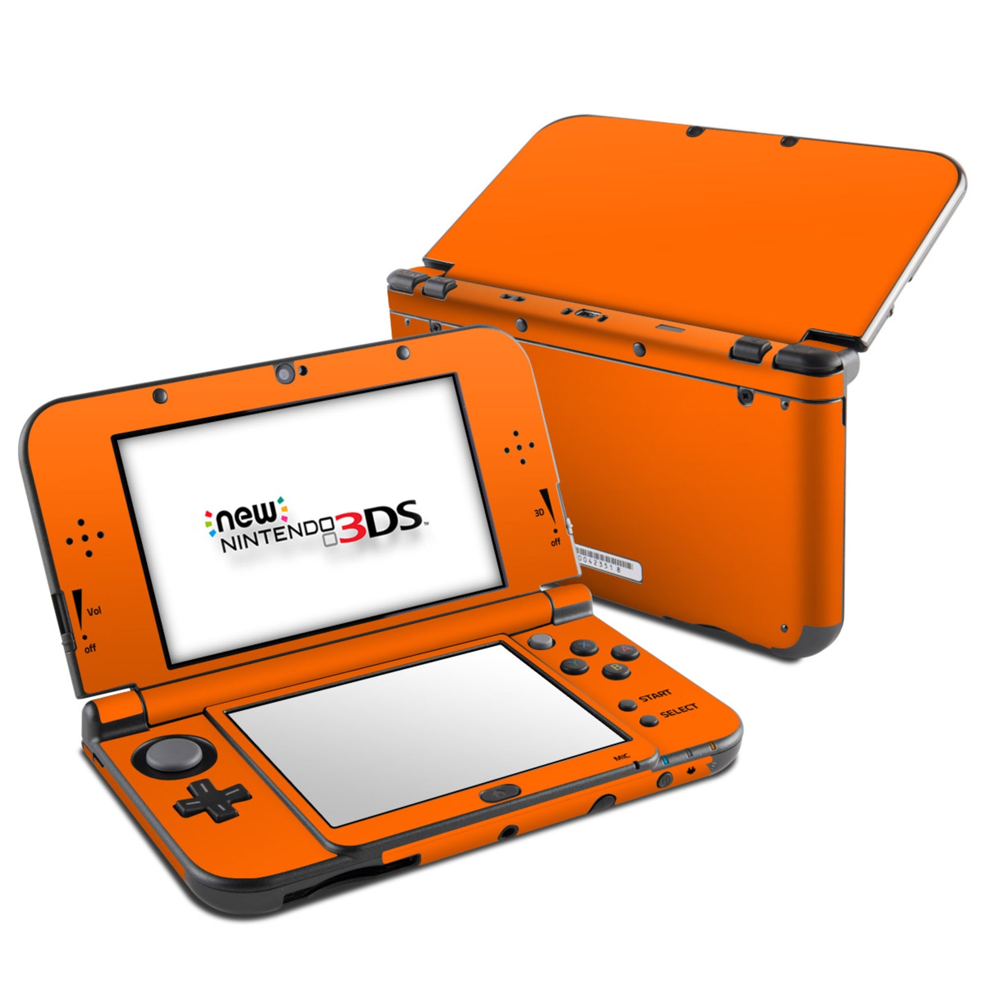 Solid State Pumpkin - Nintendo 3DS LL Skin