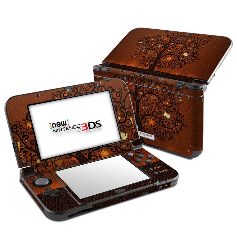 Tree Of Books - Nintendo 3DS LL Skin