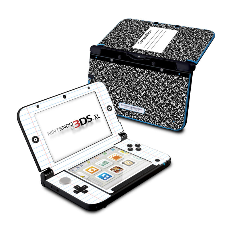 Composition Notebook - Nintendo 3DS XL Skin