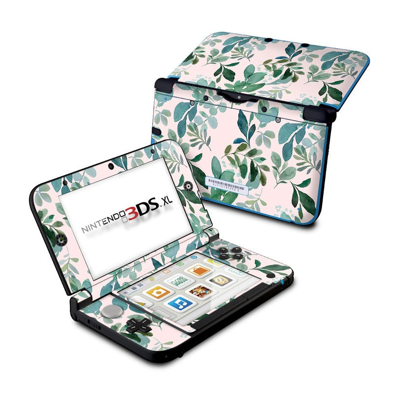 Sage Greenery - Nintendo 3DS XL Skin