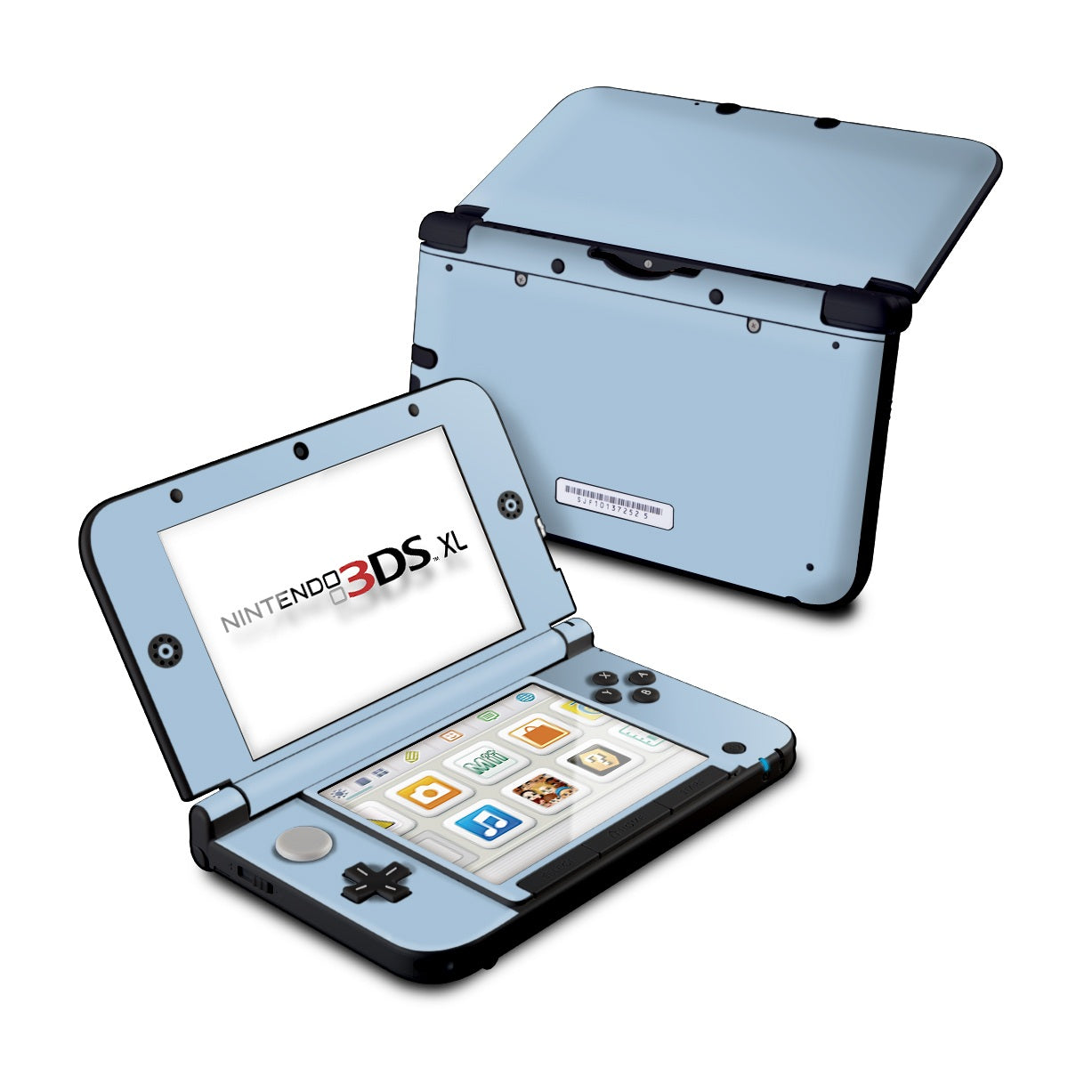 Solid State Blue Mist - Nintendo 3DS XL Skin