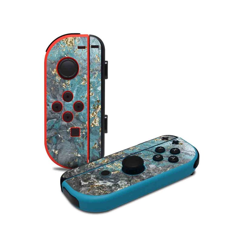 Gilded Glacier Marble - Nintendo Joy-Con Controller Skin