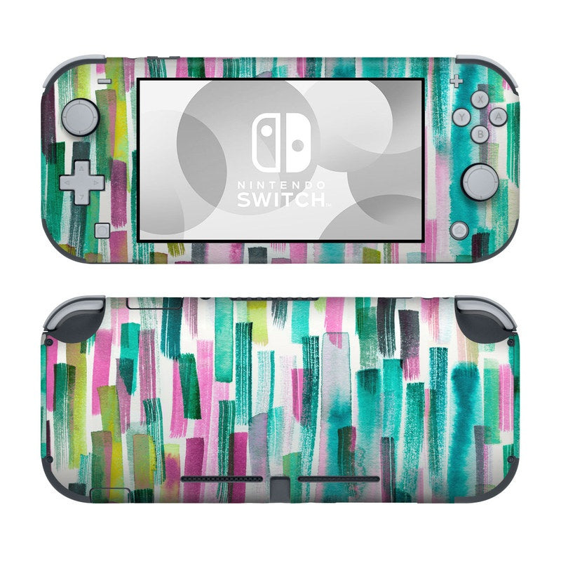 Colorful Brushstrokes - Nintendo Switch Lite Skin