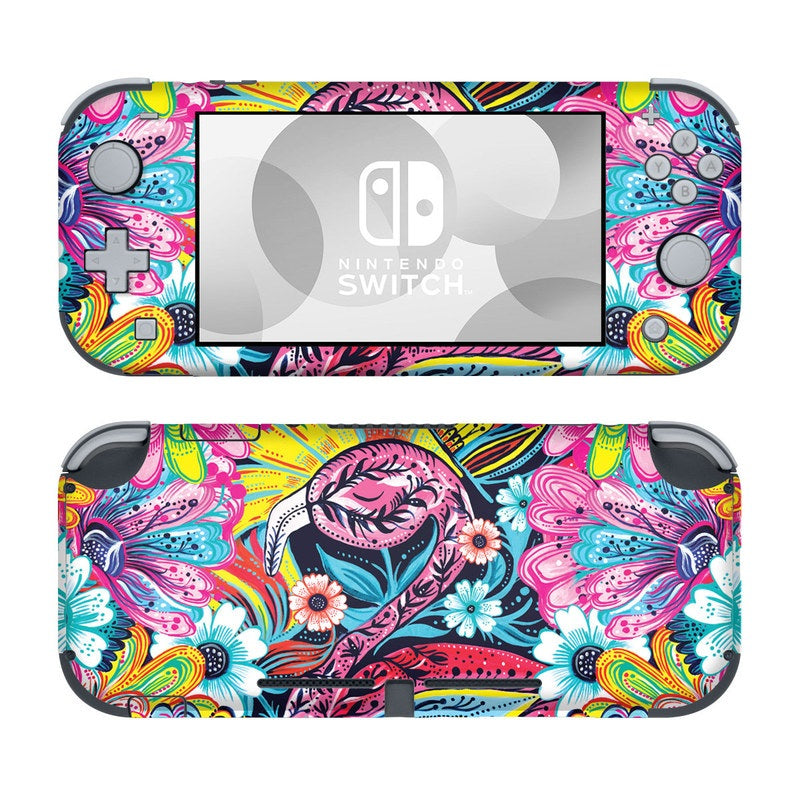 Flashy Flamingo - Nintendo Switch Lite Skin