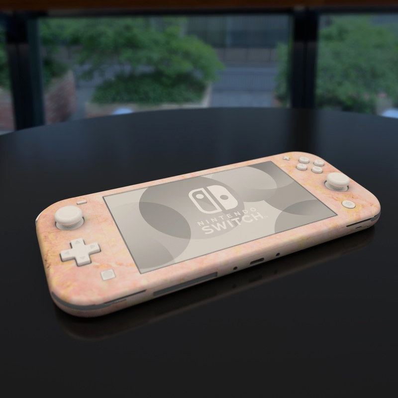 Rose Gold Marble - Nintendo Switch Lite Skin