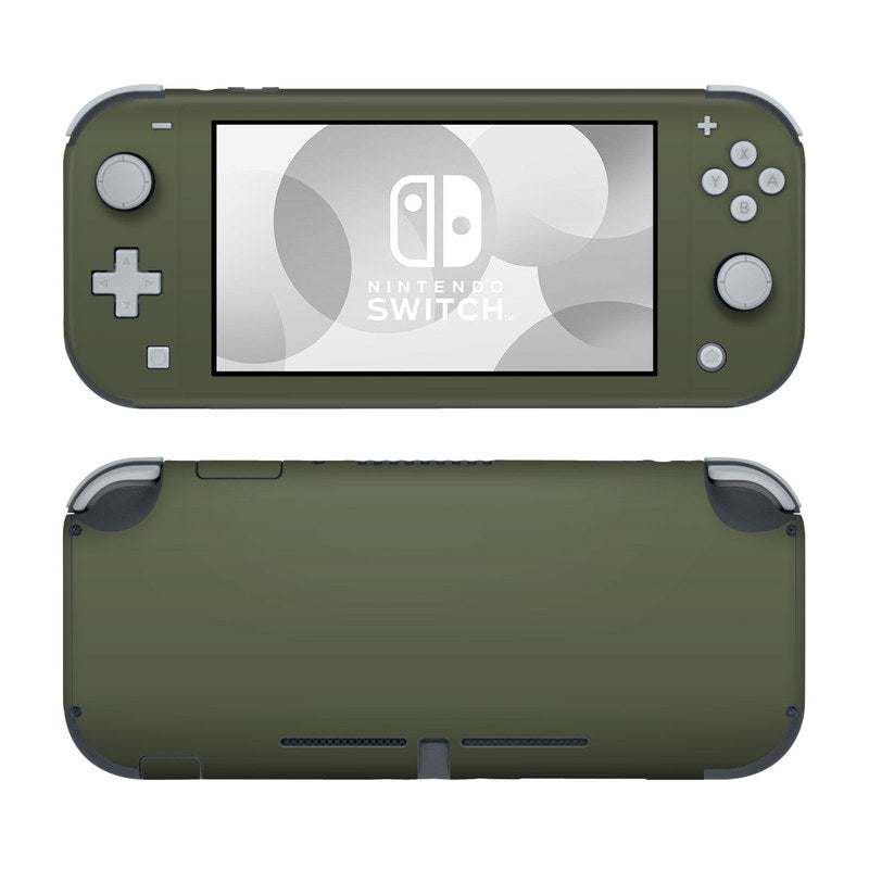 Solid State Olive Drab - Nintendo Switch Lite Skin