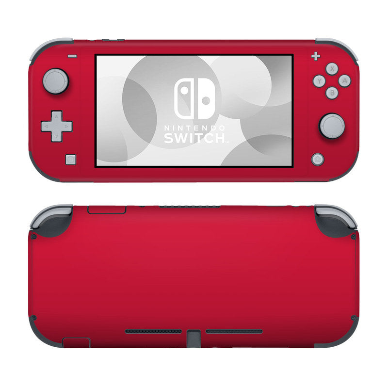 Solid State Red - Nintendo Switch Lite Skin