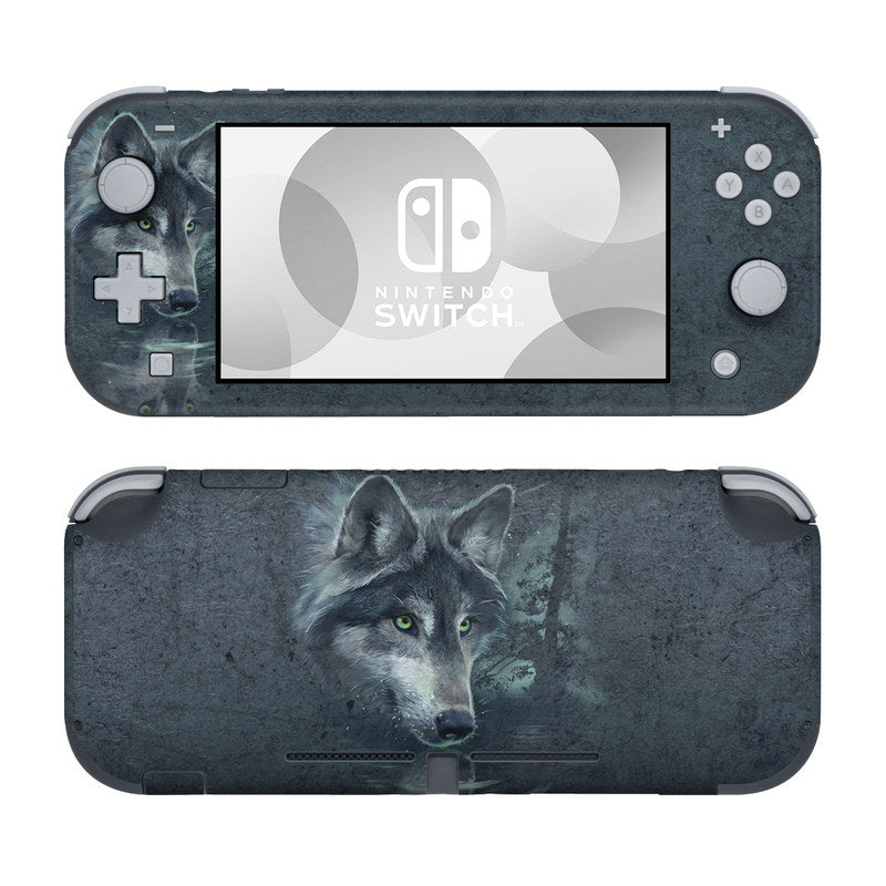 Wolf Reflection - Nintendo Switch Lite Skin
