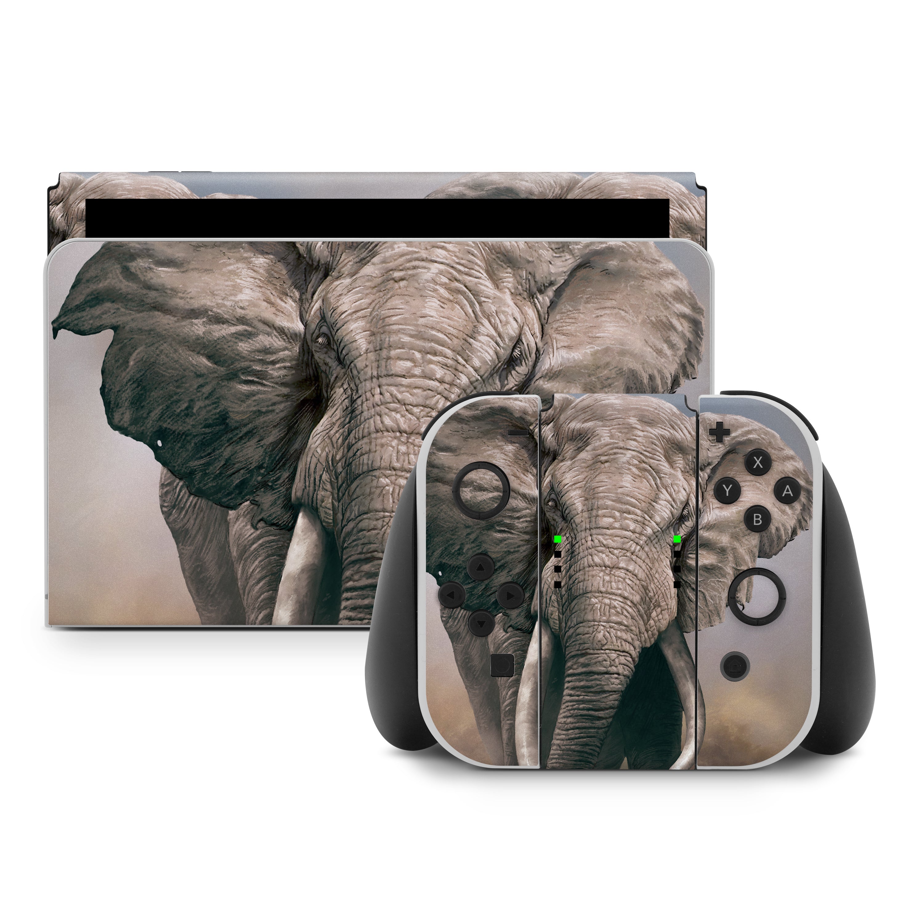 African Elephant - Nintendo Switch Skin