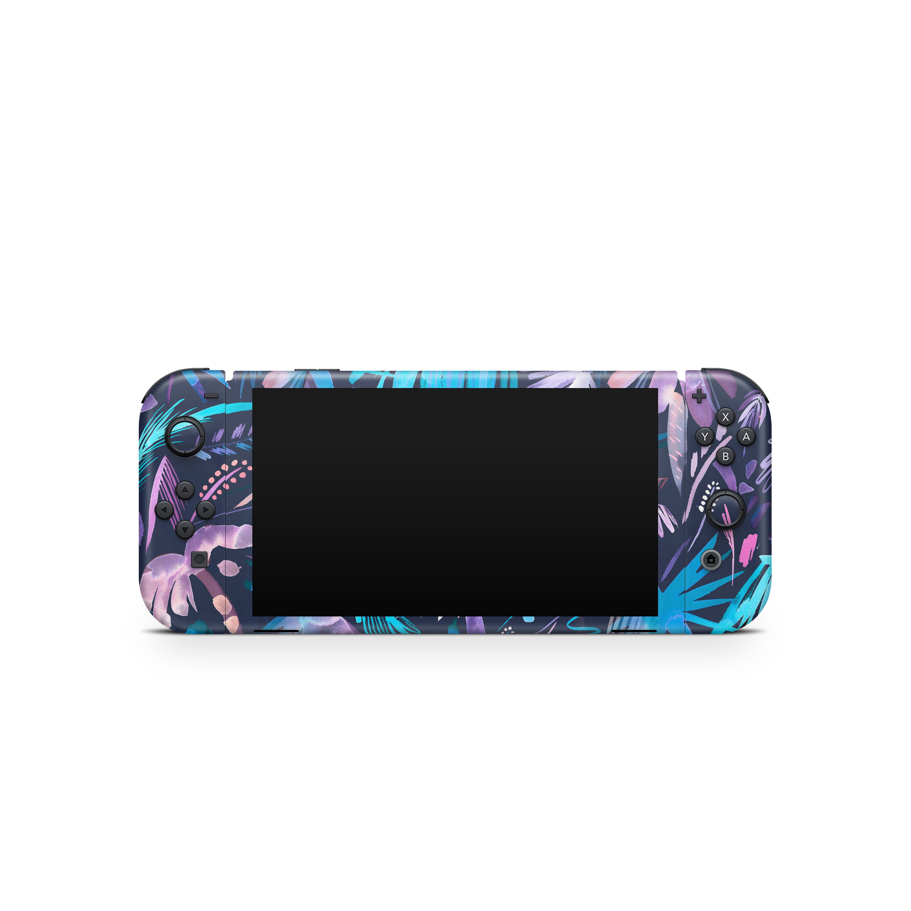 Brushstroke Palms - Nintendo Switch Skin