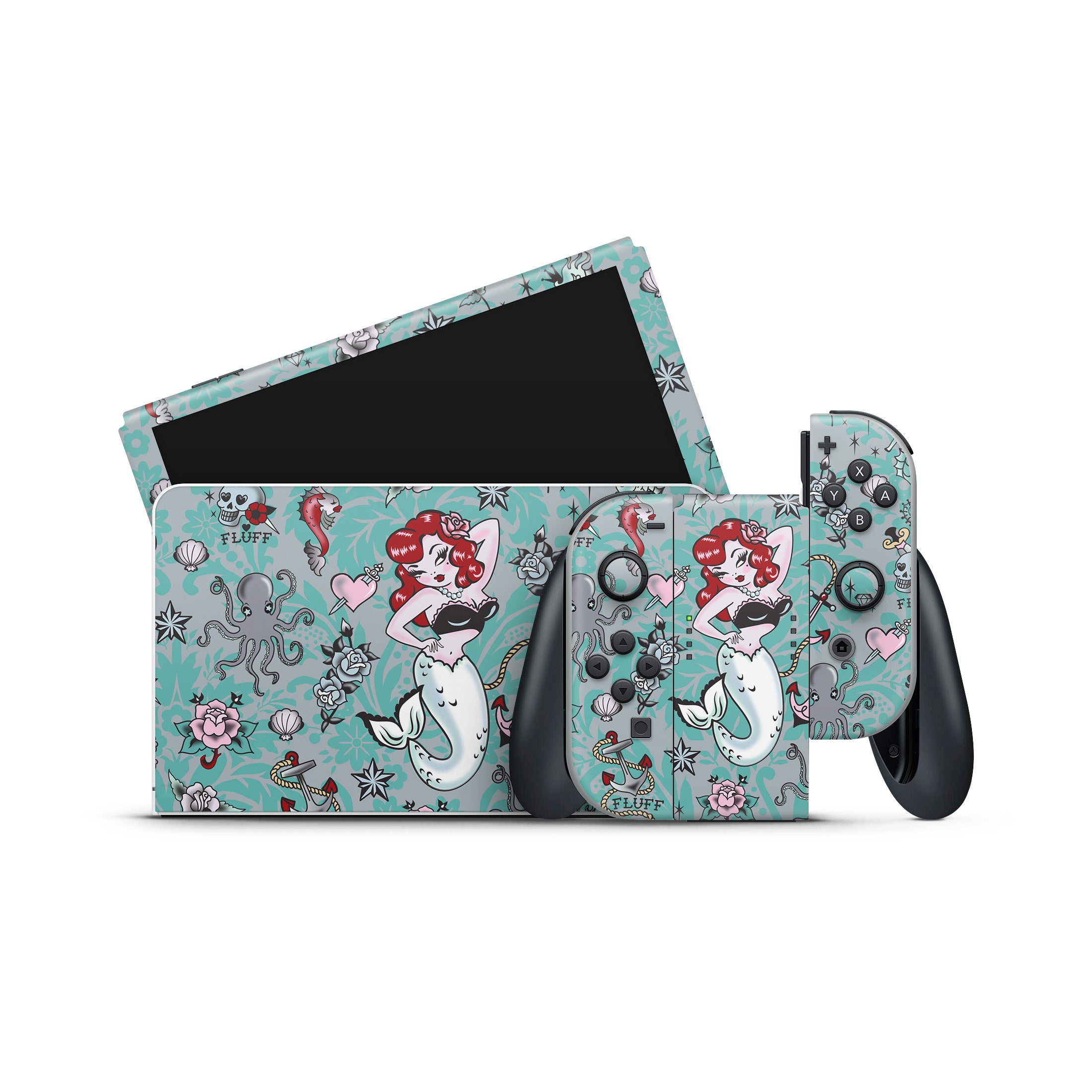 Molly Mermaid - Nintendo Switch Skin