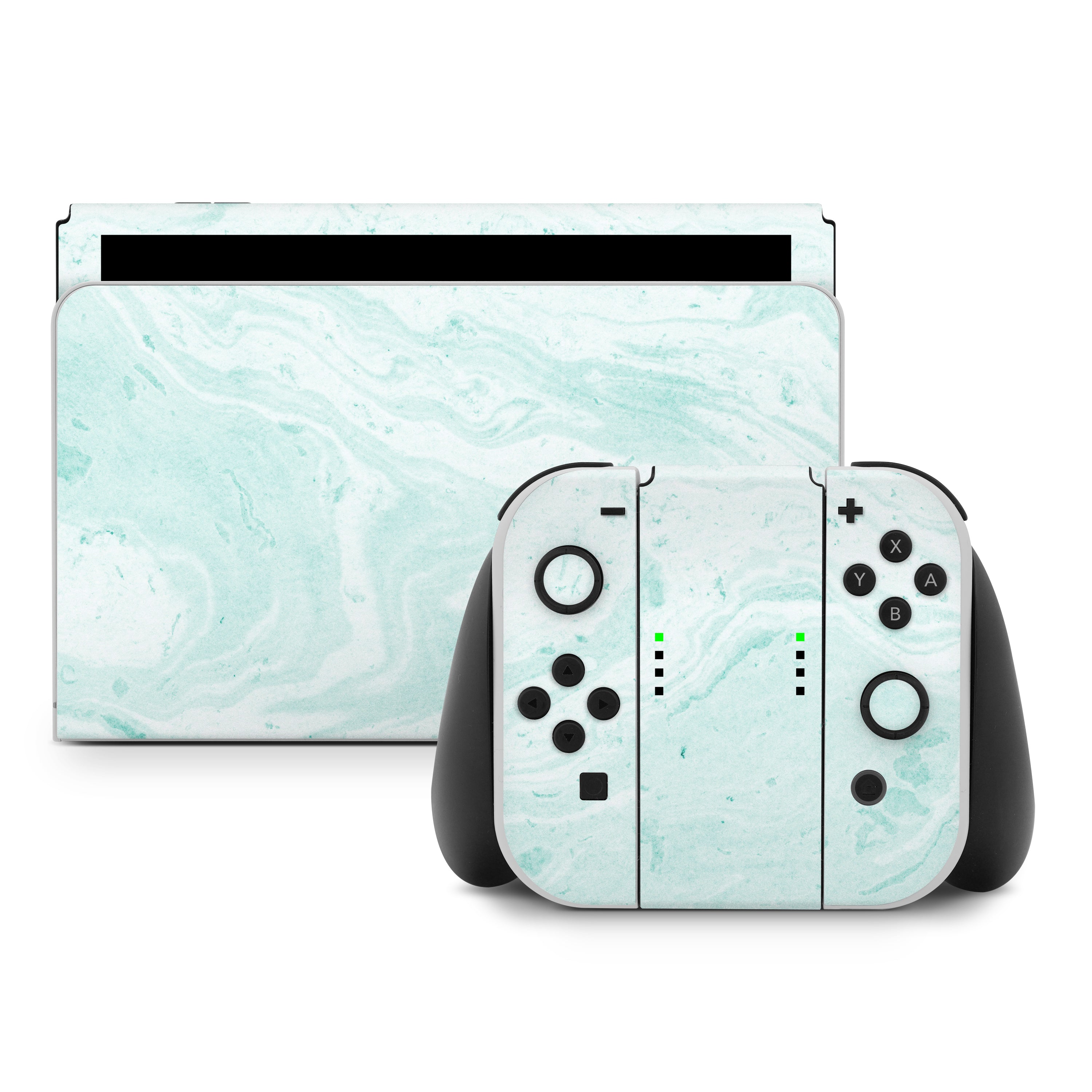 Winter Green Marble - Nintendo Switch Skin