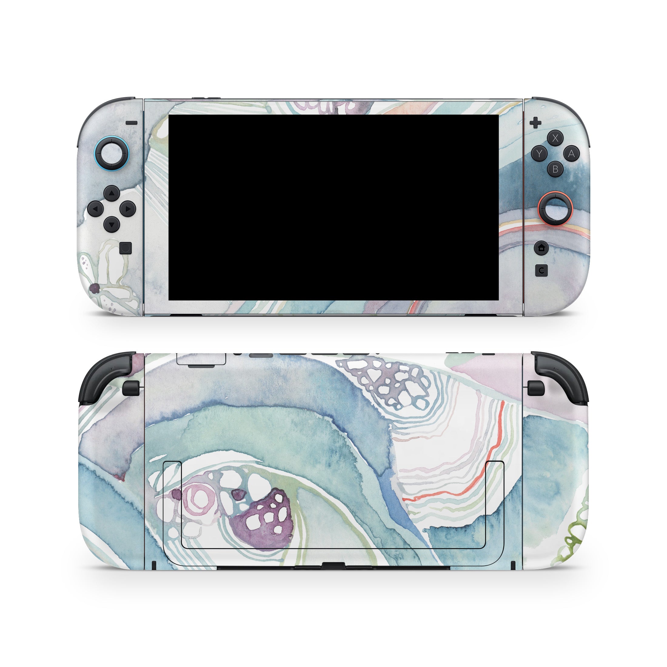 Abstract Organic - Nintendo Switch 2 Skin