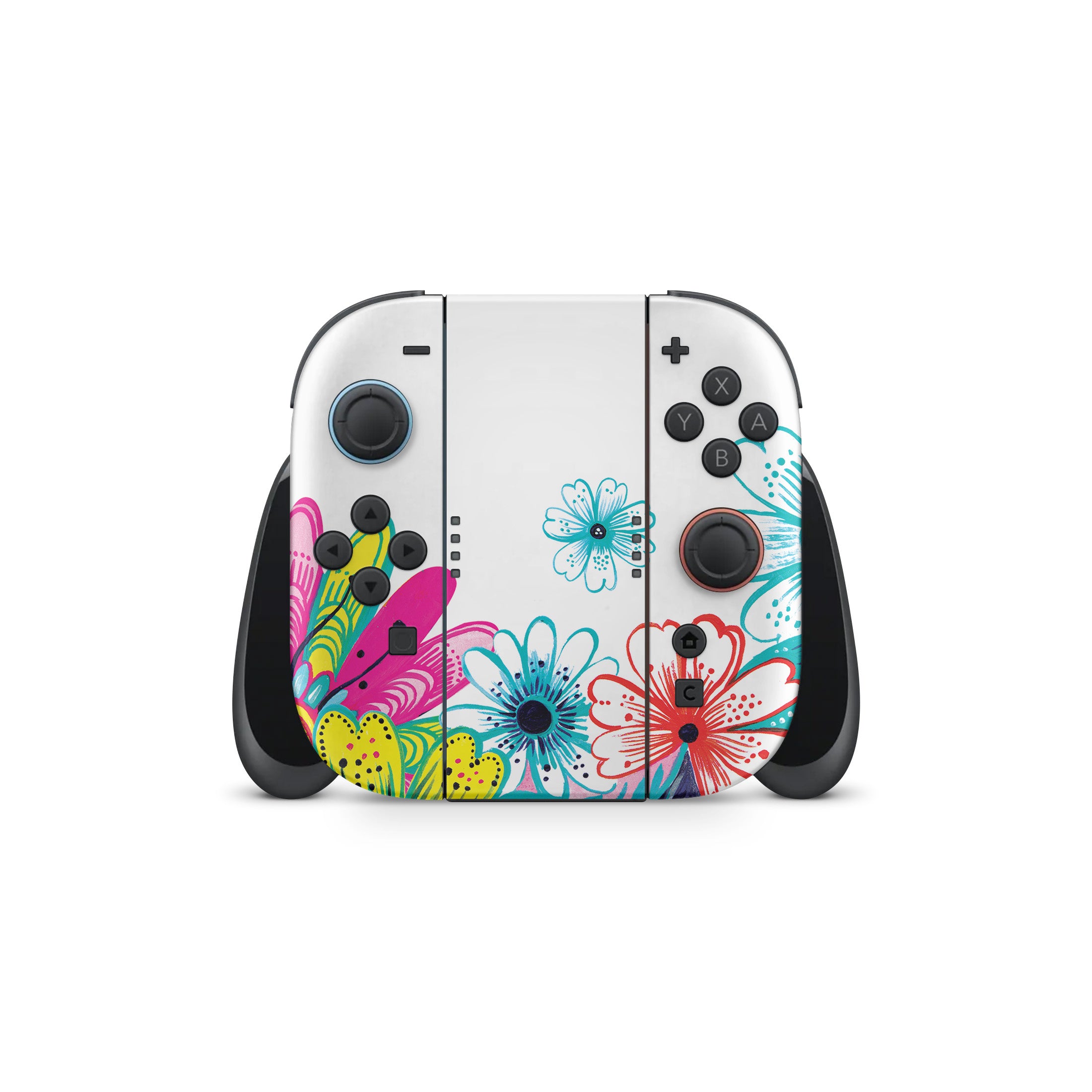 Intense Flowers - Nintendo Switch 2 Skin