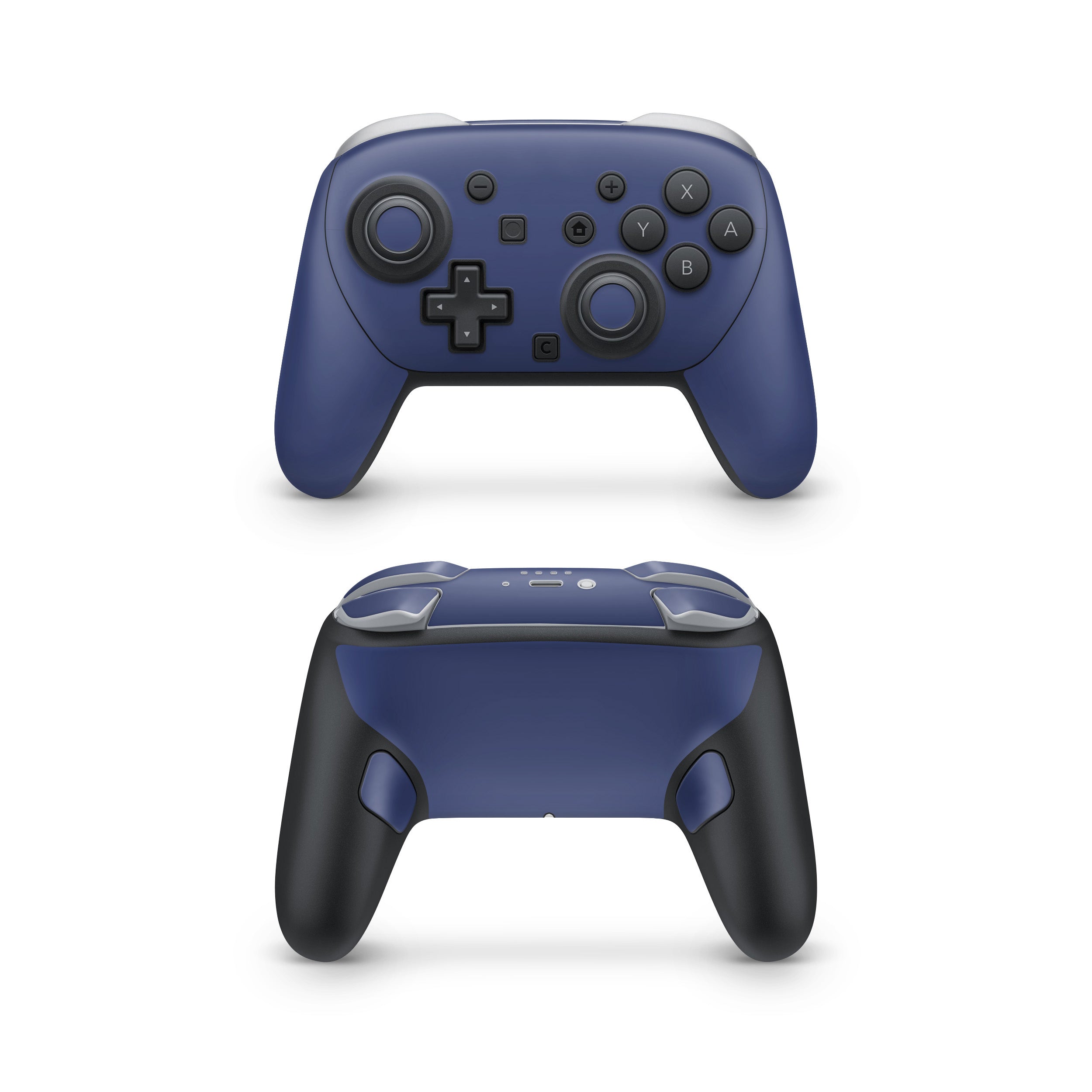 Solid State Cobalt - Nintendo Switch 2 Pro Controller Skin